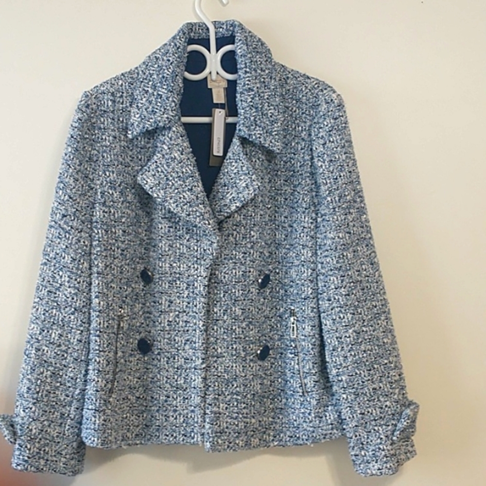 Chico's textured jacket new